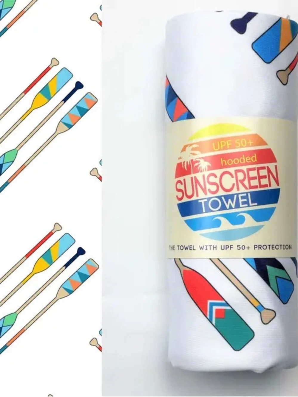 LUV BUG UPF 50+ SUNSCREEN TOWEL (KID'S HOODED)